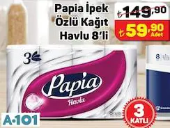 PAPİA İPEK ÖZLÜ KAĞIT HAVLU